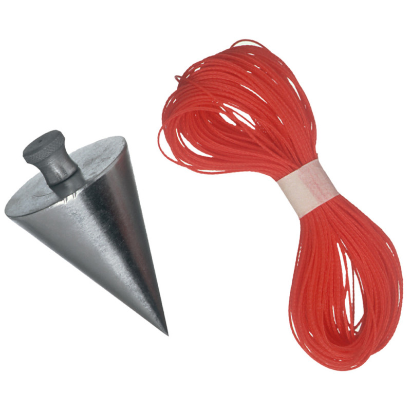 Fil à plomb conique CONNEX – Précision assurée