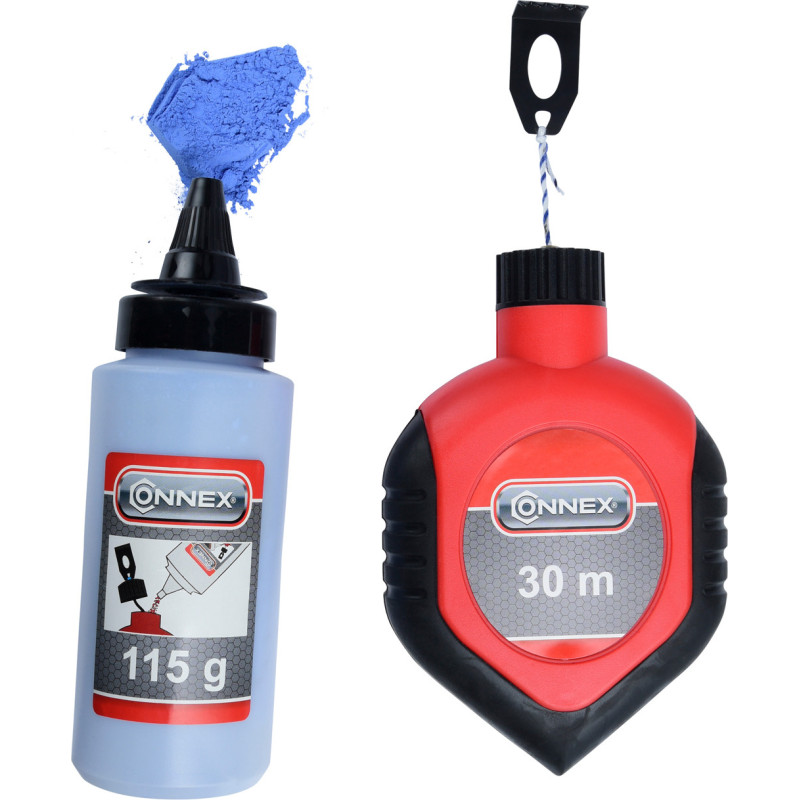Cordeau traceur 30m poudre CONNEX – Marquage précis

