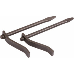 Chevillette de maçon ronde 16cm 2 pièces – Outil pro | CONNEX