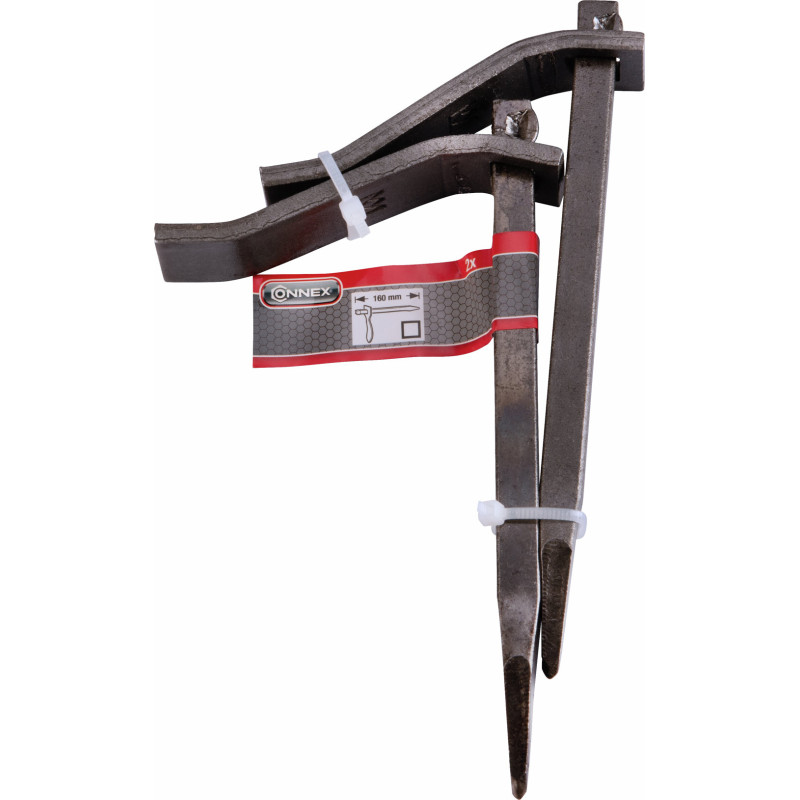 Chevillette de maçon carrée 16cm 2 pièces – Outil pro