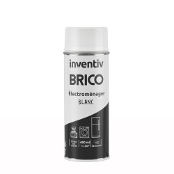 Peinture pour électroménager Brico blanc 0,4 L INVENTIV