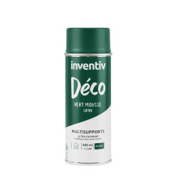 Peinture multisupports vert mousse satin 0,4L – Déco facile
