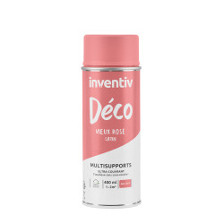Peinture multisupports vieux rose satin 0,4L – Déco facile