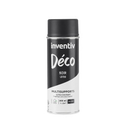 Peinture Noir Satin Multisupports 0,4L – Déco Facile