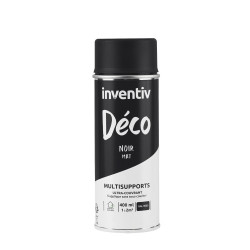 Peinture Noir Mat INVENTIV – Déco Multisupports | INVENTIV