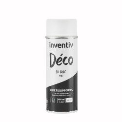 Peinture multisupports blanc mat 0,4L – Déco facile | INVENTIV