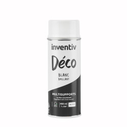 Peinture multisupports blanc brillant – Déco facile | INVENTIV