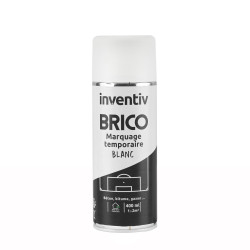 Peinture marquage temporaire Brico blanc – Usage facile | INVENTIV