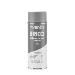 Peinture galvanisation à froid Brico zinc – Protection durable | INVENTIV