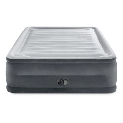 Matelas gonflable Comfort Plush avec gonfleur intégré 152 x 203 x 56 cm INTEX