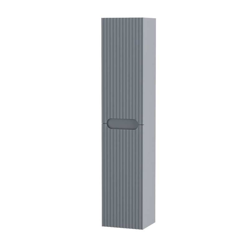 Colonne de salle de bain Emilien gris souris 25,5 cm AURLANE