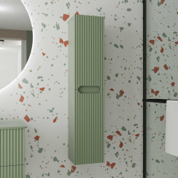 Colonne de salle de bain Emilien vert olive | AURLANE