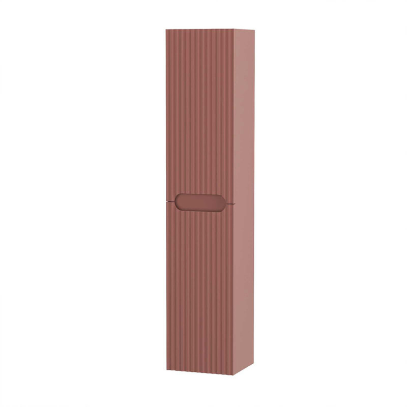 Colonne de salle de bain Emilien terracotta – Rangement pratique | AURLANE
