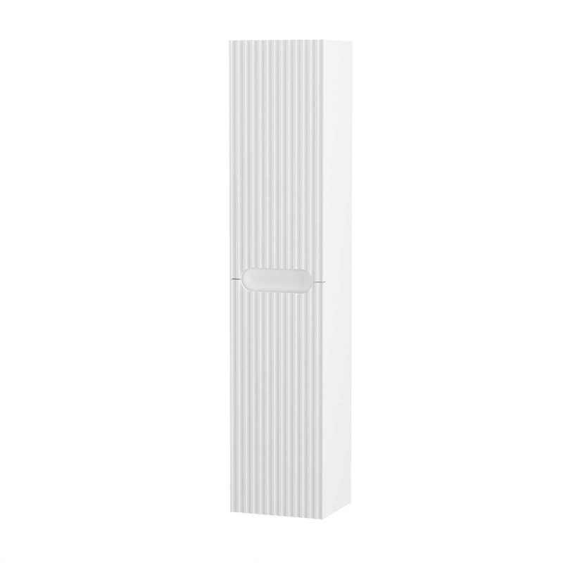 Colonne de salle de bain Emilien blanc – Rangement pratique | AURLANE