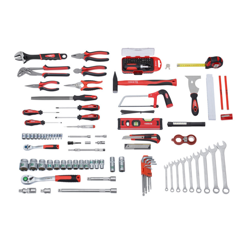 Coffre à outils 131 pièces MEISTER – Complet et Pratique Coffre à outils 131 pièces MEISTER – Complet et Pratique