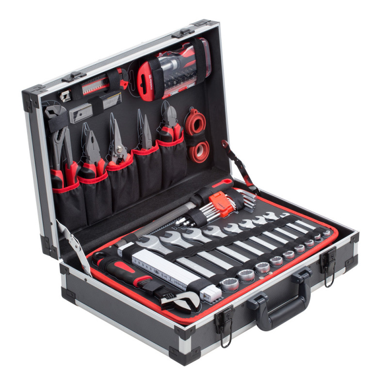 Coffre à outils 131 pièces MEISTER – Complet et Pratique Coffre à outils 131 pièces MEISTER – Complet et Pratique