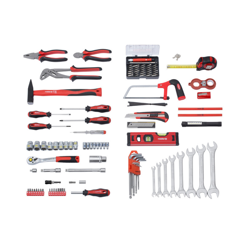 Coffre à outils 121 pièces MEISTER – Complet et Pratique Coffre à outils 121 pièces MEISTER – Complet et Pratique