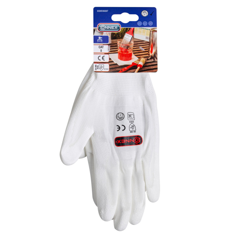Gants Confort Polyester Taille 7 – Protection | CONNEX Gants Confort Polyester Taille 7 – Protection | CONNEX