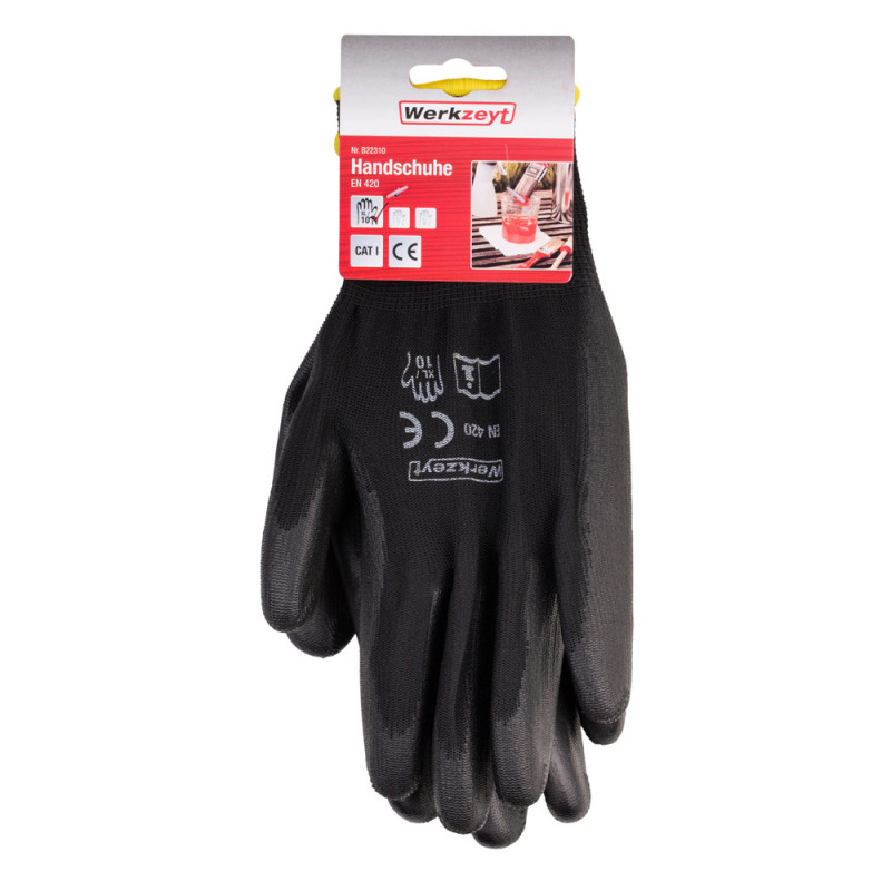Gants doux en polyester Taille 10 – Confort et protection