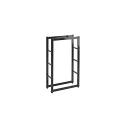 Range-bûches noir 100x60x25cm – Rangement pratique | PRACTO HOME Range-bûches noir 100x60x25cm – Rangement pratique | PRACTO HOME