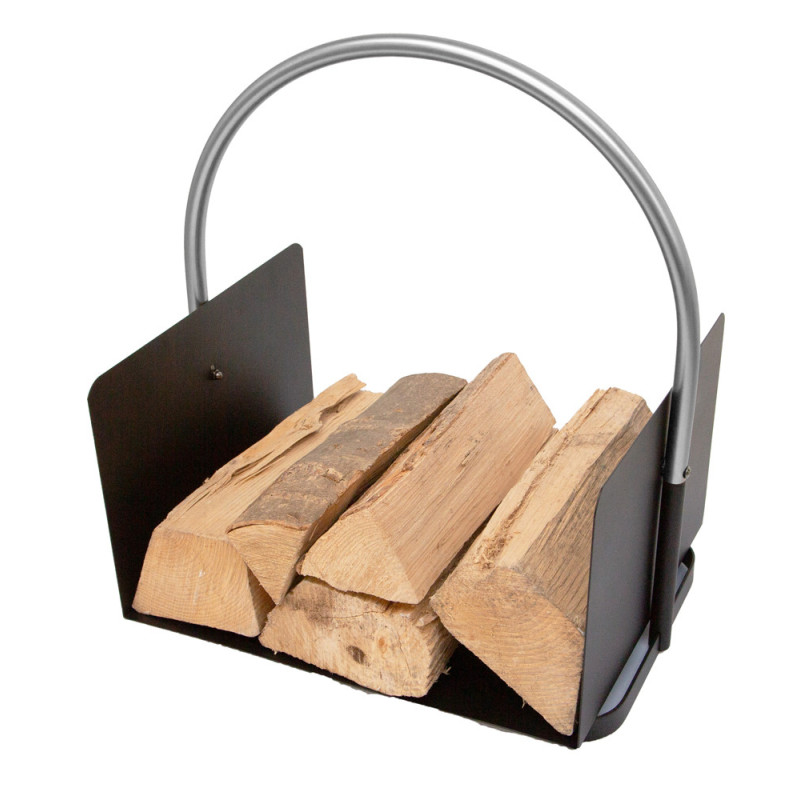 Panier à bûches noir PRACTO HOME – Rangement pratique | PRACTO HOME Panier à bûches noir PRACTO HOME – Rangement pratique | PRACTO HOME
