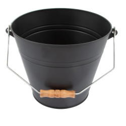 Seau à granulés noir PRACTO HOME – Rangement pratique