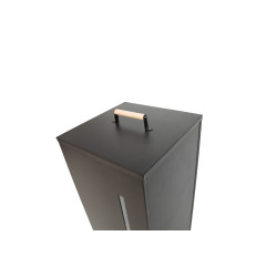 Réserve à granulés 70L noire PRACTO HOME – Stockage pratique Réserve à granulés 70L noire PRACTO HOME – Stockage pratique