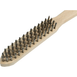 Brosse Acier Inox 4 Rangs CONNEX – Nettoyage Efficace Brosse Acier Inox 4 Rangs CONNEX – Nettoyage Efficace