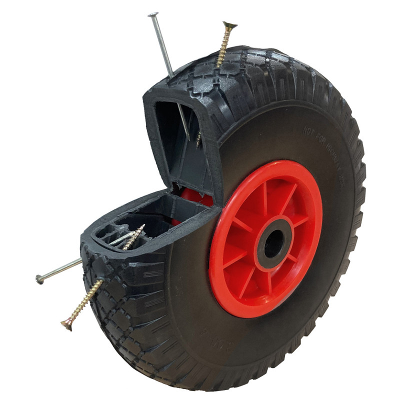 Roue increvable pour diable 26 cm – Robuste | MEISTER Roue increvable pour diable 26 cm – Robuste | MEISTER
