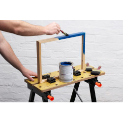 Etabli de serrage pliant MEISTER – Stable et pratique Etabli de serrage pliant MEISTER – Stable et pratique