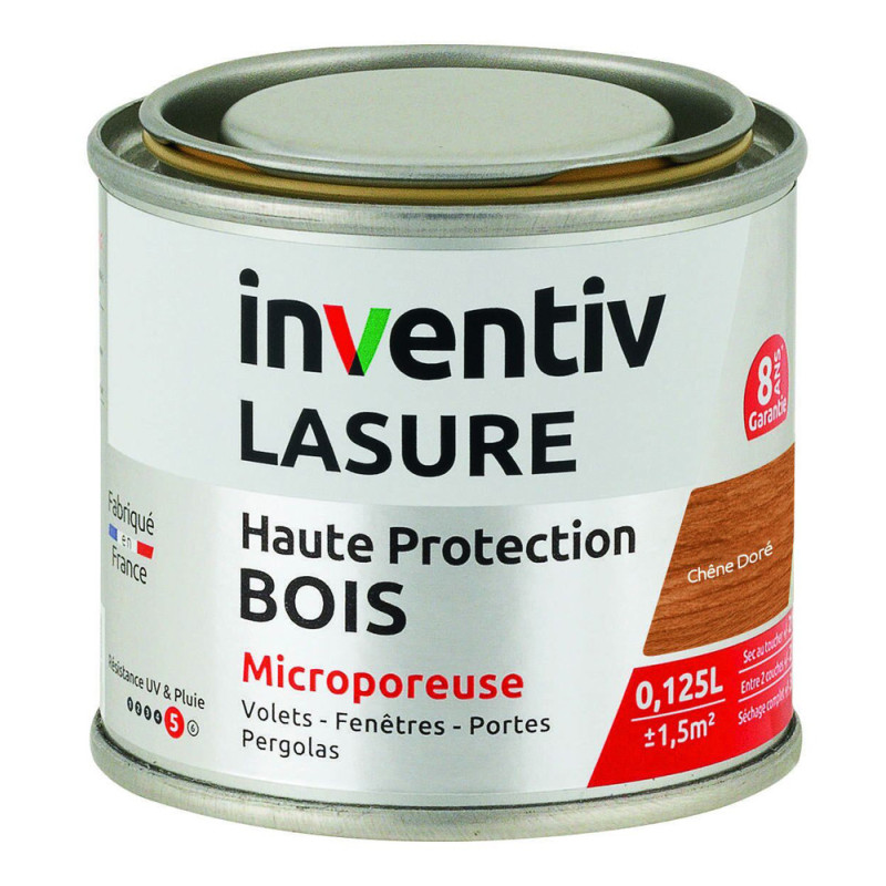 Lasure Bois Haute Protection Chêne Doré – Protection Durable | INVENTIV