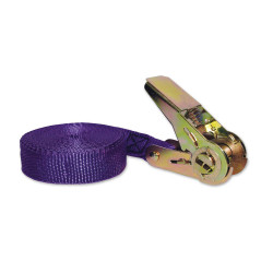 Sangle d'arrimage en polypropylène avec tendeur à cliquet 25 mm x 5 m CHAPUIS