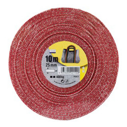 Sangle en polypropylène arc en ciel 25 mm x 10 m CHAPUIS