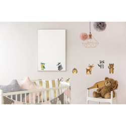 Planche de stickers Mini Animaux des bois Planche de stickers Mini Animaux des bois