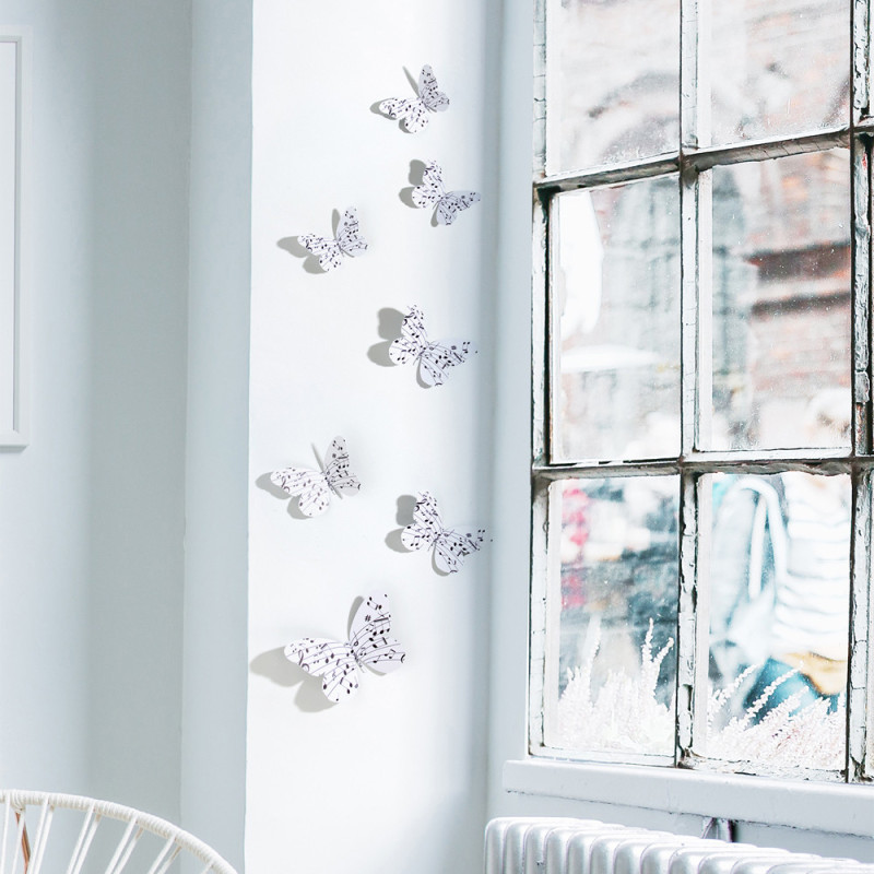 Planche de stickers Papillons Prélude Planche de stickers Papillons Prélude