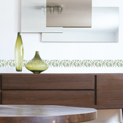 Frise adhésive Brins de feuilles 9 x 300 cm Frise adhésive Brins de feuilles 9 x 300 cm