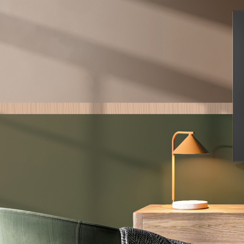 Frise adhésive Petits Traits beige 5 x 300 cm Frise adhésive Petits Traits beige 5 x 300 cm