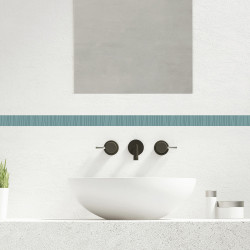 Frise adhésive Traits Dessinés bleu canard 5 x 300 cm Frise adhésive Traits Dessinés bleu canard 5 x 300 cm