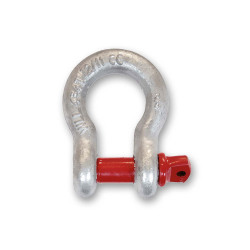 Manille lyre avec piton à oeil en acier galvanisé 25 mm CHAPUIS