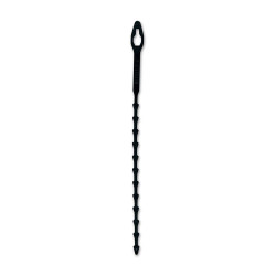 Attache réutilisable en polyéthylène noire 4 x 140 mm 25 pièces CHAPUIS