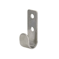 Crochet à visser en acier inoxydable 42 x 15 mm 2 pièces CHAPUIS