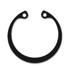 Circplip intérieur en acier Ø 8 - 15 mm 16 pièces CHAPUIS