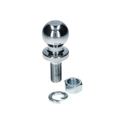 Boule attelage à visser remorque 22x2,5mm – Fixation solide | CARPOINT