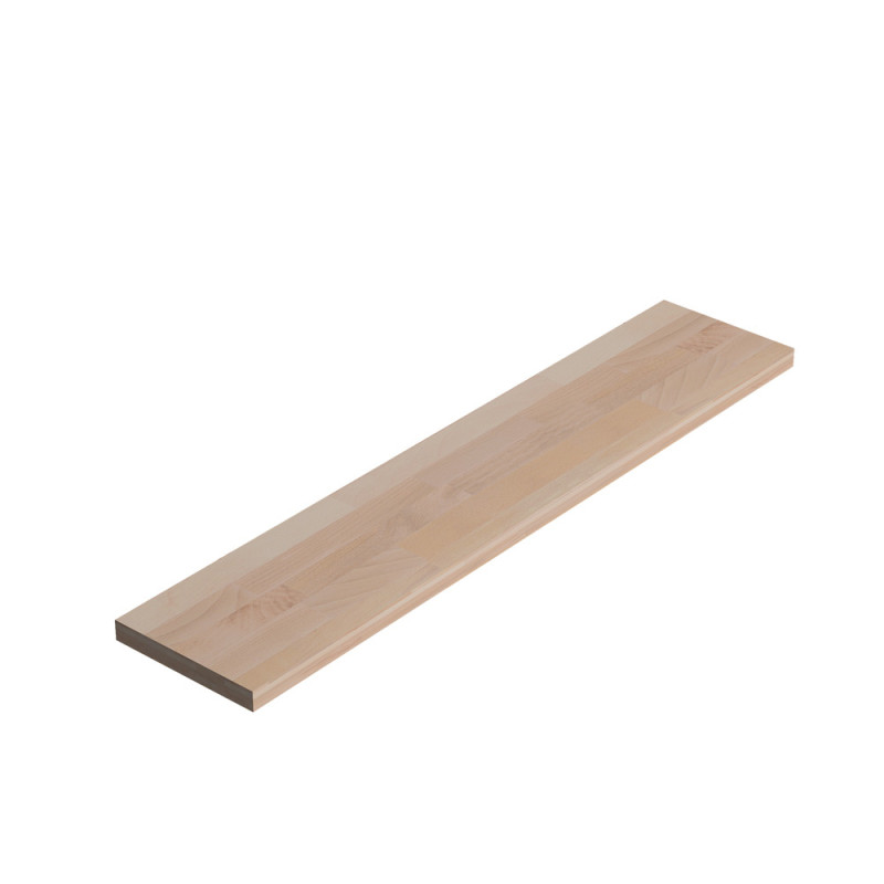 Tablette en hêtre 120 x 25 x 3