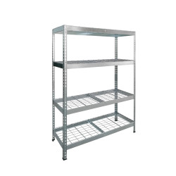 Étagère Acier 180x120x45cm – Rangement Industriel | PRACTO HOME