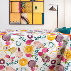 Nappe en PVC non-tissé Frutta 140 cm au mètre JOY