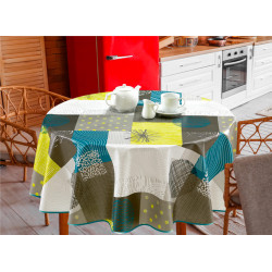 Nappe en PVC non-tissé Le Sud 140 cm au mètre JOY