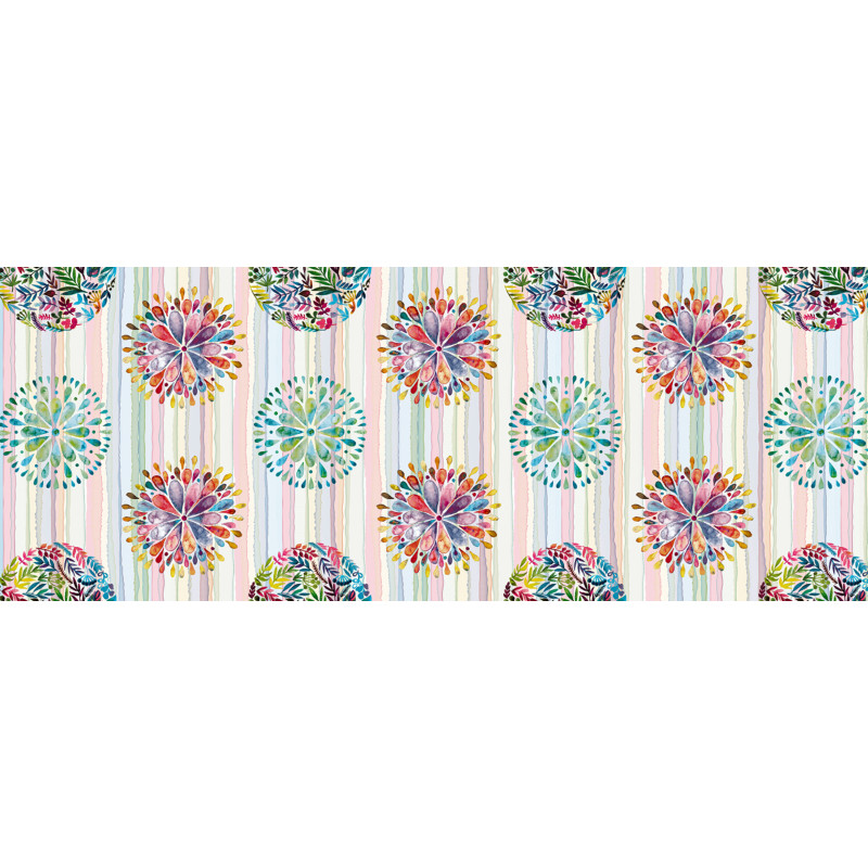 Nappe en PVC non-tissé Perle rose 140 cm au mètre JOY