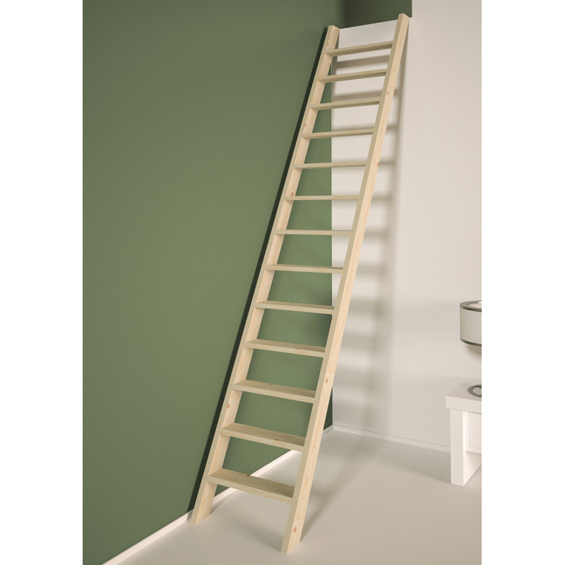 Escalier de meunier en bois Cottage Premium 275 x 50 cm SOGEM
