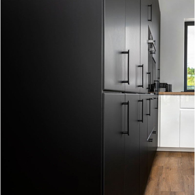 Feuille adhésive Uni mat noir 45 x 200 cm JOY